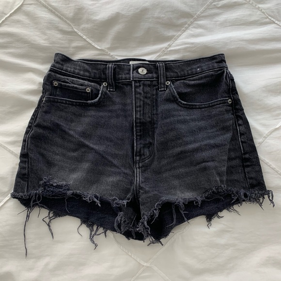 Abercrombie & Fitch Shorts | Abercrombie Fitch High Rise Mom Short | Poshmark